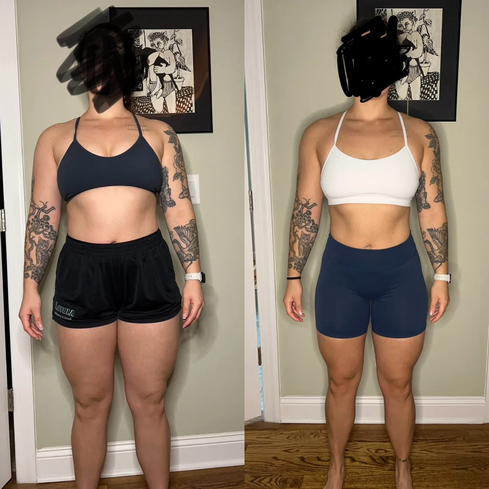 Izzy fat loss transformation
